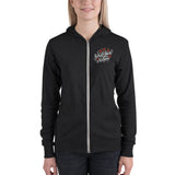 Sarah Jane Nelson Zip Up Logo Hoodie - Unisex