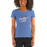 Sarah Jane Nelson Logo T-Shirt - Ladies' short sleeve fitted