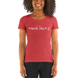 I'm Not Broken - Ladies' Short Sleeve T-shirt